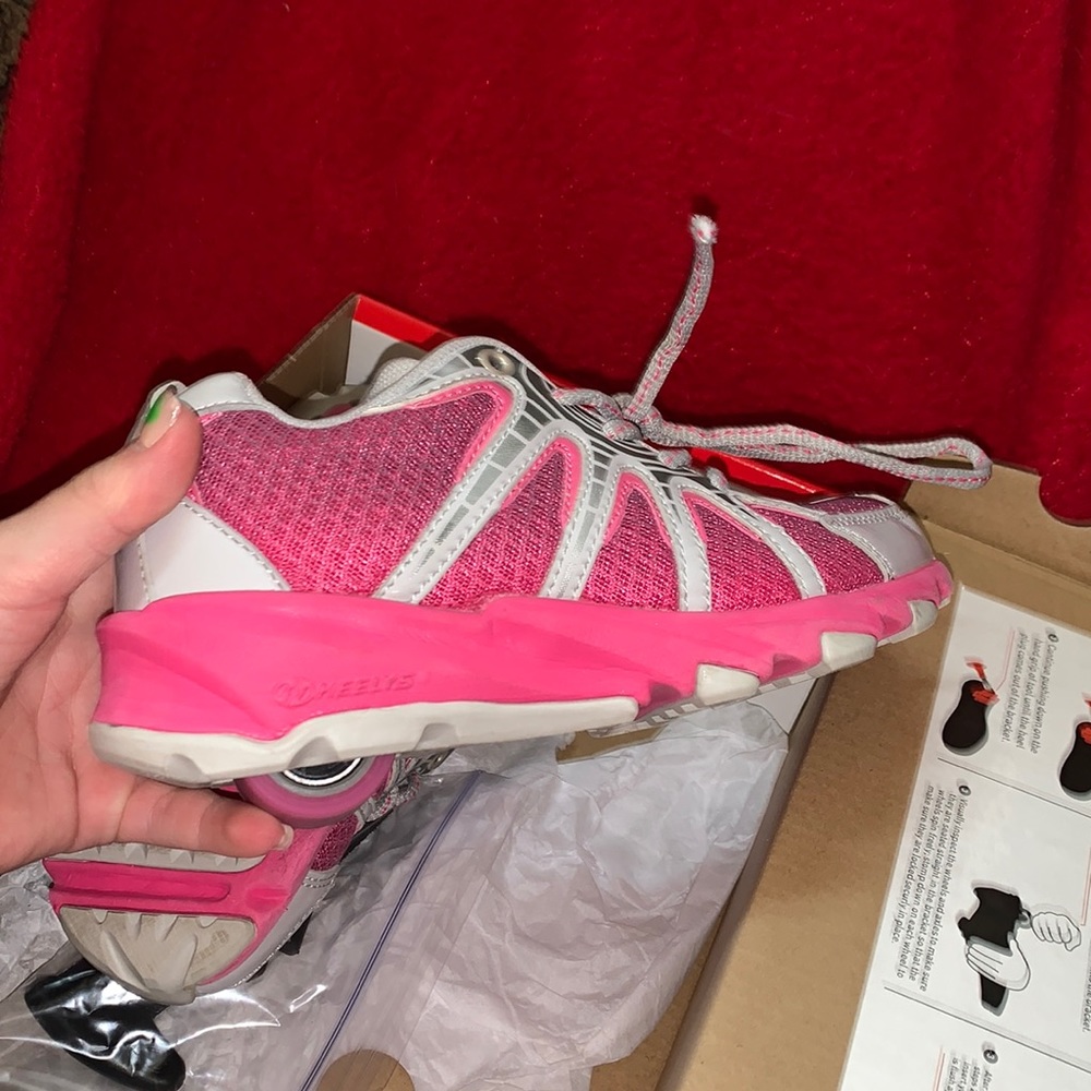 KIDS PINK HEELYS